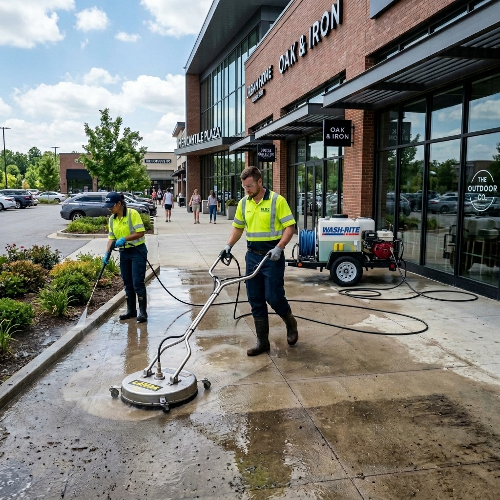 Retail Storefront Cleaning